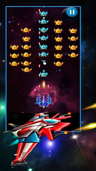 Download Chicken Shooter: Galaxy Attack MOD [Unlimited money] + MOD [Menu] APK for Android