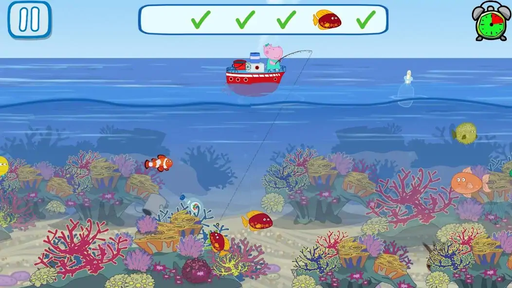 Download Funny Kids Fishing Games MOD [Unlimited money/gems] + MOD [Menu] APK for Android