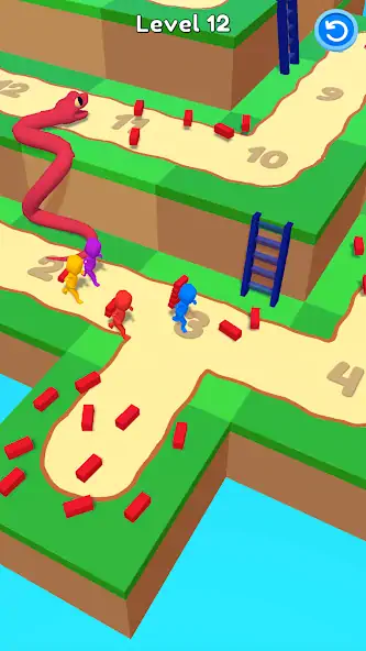 Download Snakes & Ladders Race MOD [Unlimited money/coins] + MOD [Menu] APK for Android