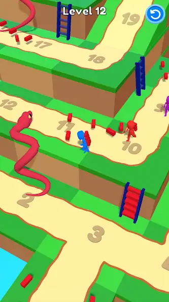 Download Snakes & Ladders Race MOD [Unlimited money/coins] + MOD [Menu] APK for Android