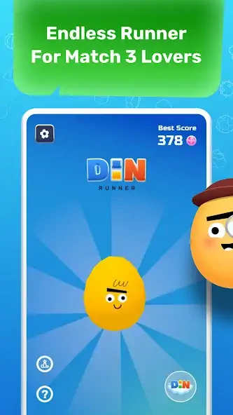 Download DiN Runner MOD [Unlimited money] + MOD [Menu] APK for Android