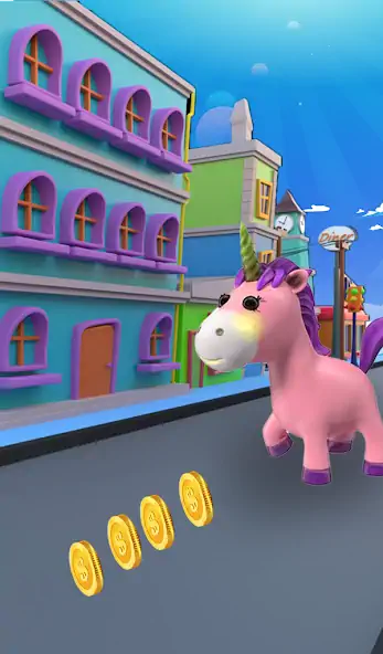 Download Unicorn Magical Running Mania MOD [Unlimited money/gems] + MOD [Menu] APK for Android