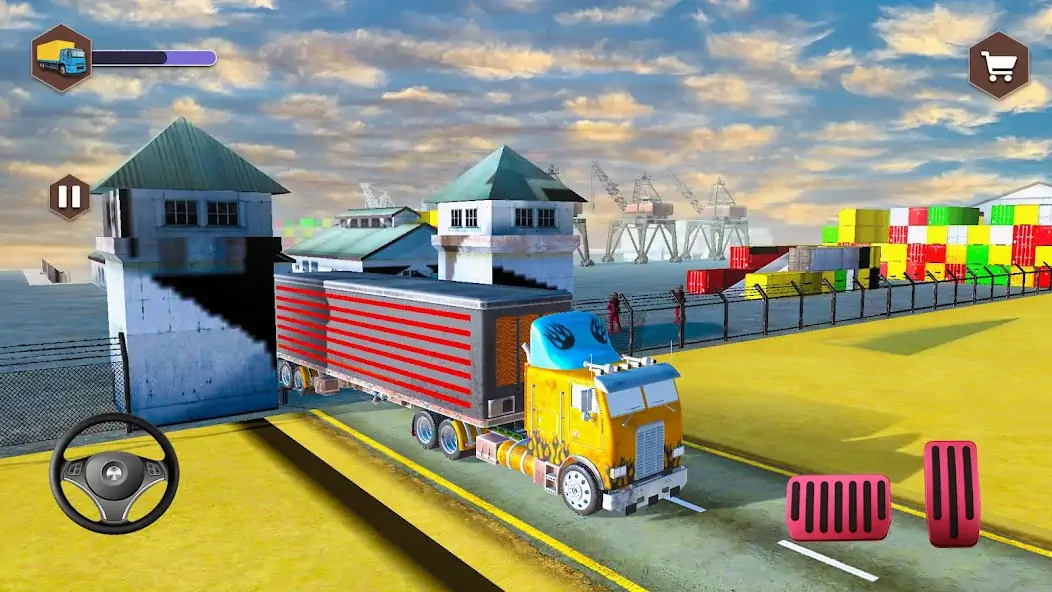 Download Highway 3d Truck Stop sim MOD [Unlimited money/coins] + MOD [Menu] APK for Android