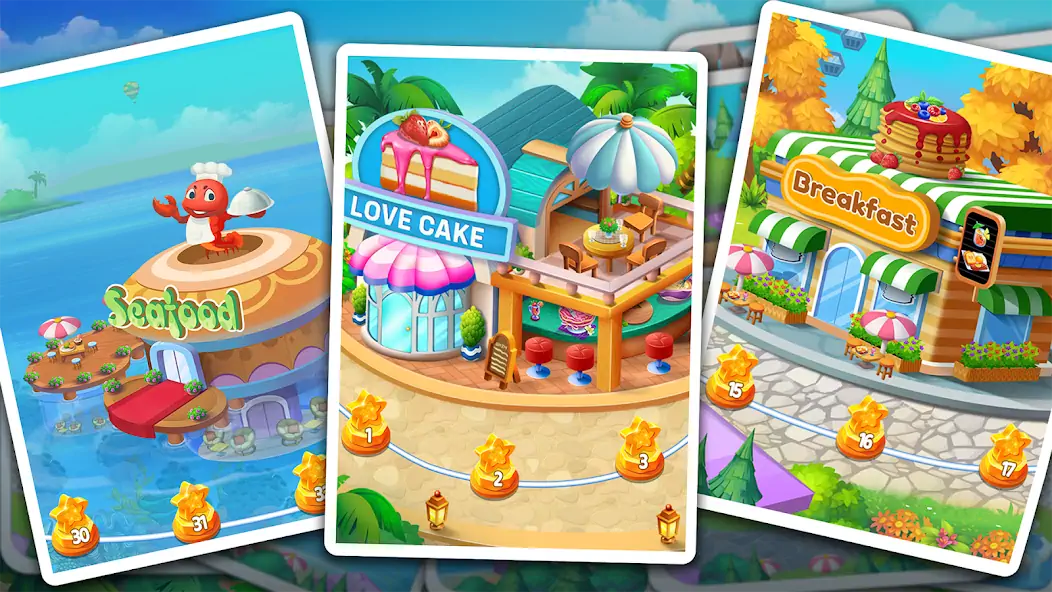 Download Cooking Land: Cooking Games MOD [Unlimited money/coins] + MOD [Menu] APK for Android