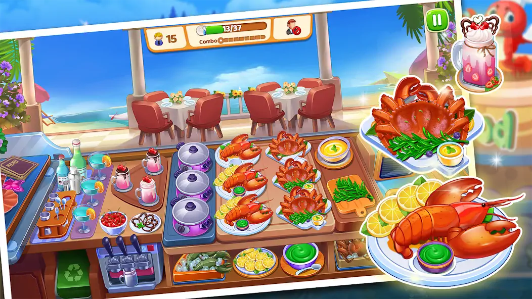 Download Cooking Land: Cooking Games MOD [Unlimited money/coins] + MOD [Menu] APK for Android