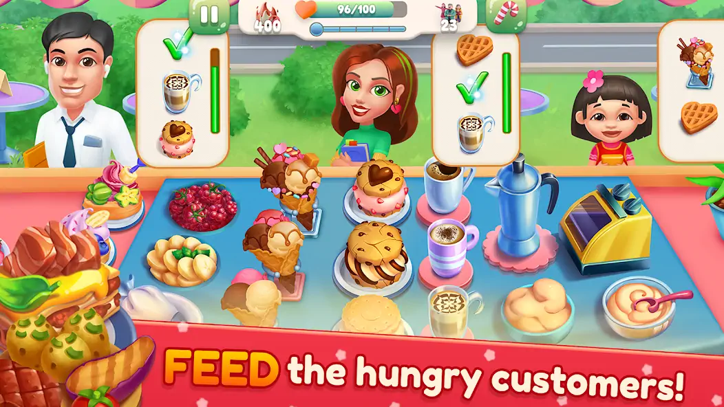 Download Cooking Artist: Kitchen Game MOD [Unlimited money/gems] + MOD [Menu] APK for Android