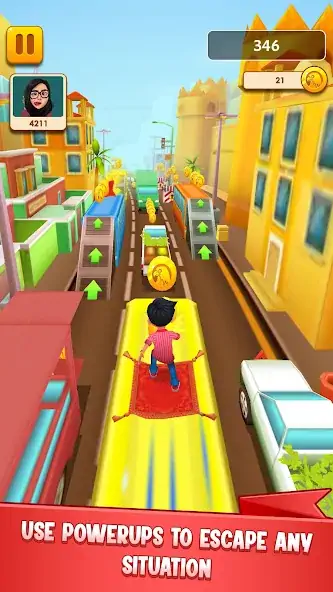 Download Subway Runner - India Tour MOD [Unlimited money/gems] + MOD [Menu] APK for Android