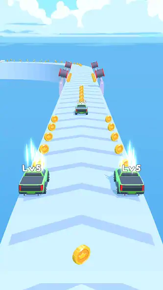 Download Merge Car Run MOD [Unlimited money/gems] + MOD [Menu] APK for Android