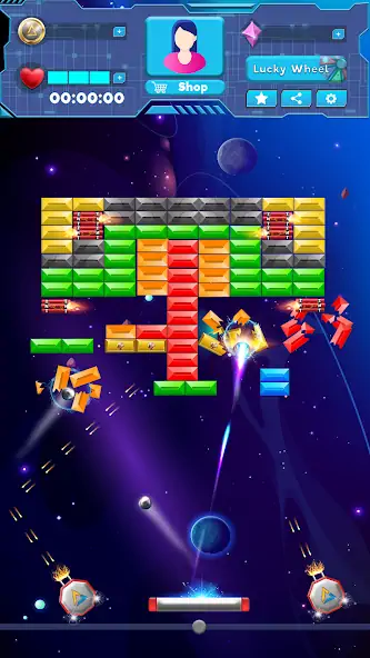 Download Bricks Breaker: Ballz Games 3D MOD [Unlimited money/gems] + MOD [Menu] APK for Android