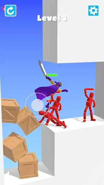 Download Ragdoll Ninja: Sword Fight MOD [Unlimited money/coins] + MOD [Menu] APK for Android