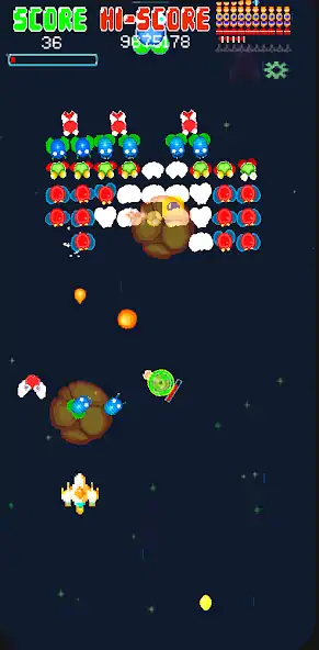 Download Galaxiga Retro Arcade Action MOD [Unlimited money/coins] + MOD [Menu] APK for Android
