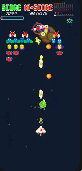 Download Galaxiga Retro Arcade Action MOD [Unlimited money/coins] + MOD [Menu] APK for Android