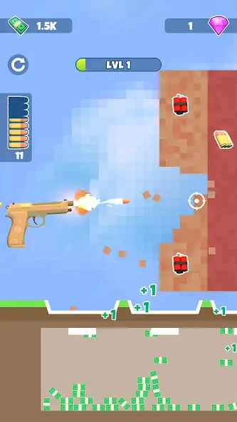 Download Gun Crusher: Smashing games MOD [Unlimited money/coins] + MOD [Menu] APK for Android
