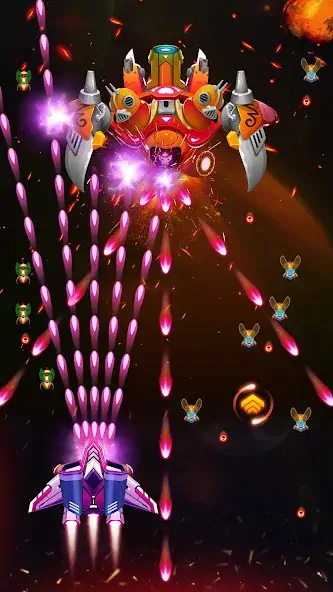 Download Galaxy Attack - Alien Shooter MOD [Unlimited money/gems] + MOD [Menu] APK for Android