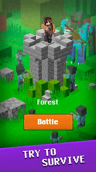 Download Pixel Guard: Solo Defender MOD [Unlimited money/gems] + MOD [Menu] APK for Android