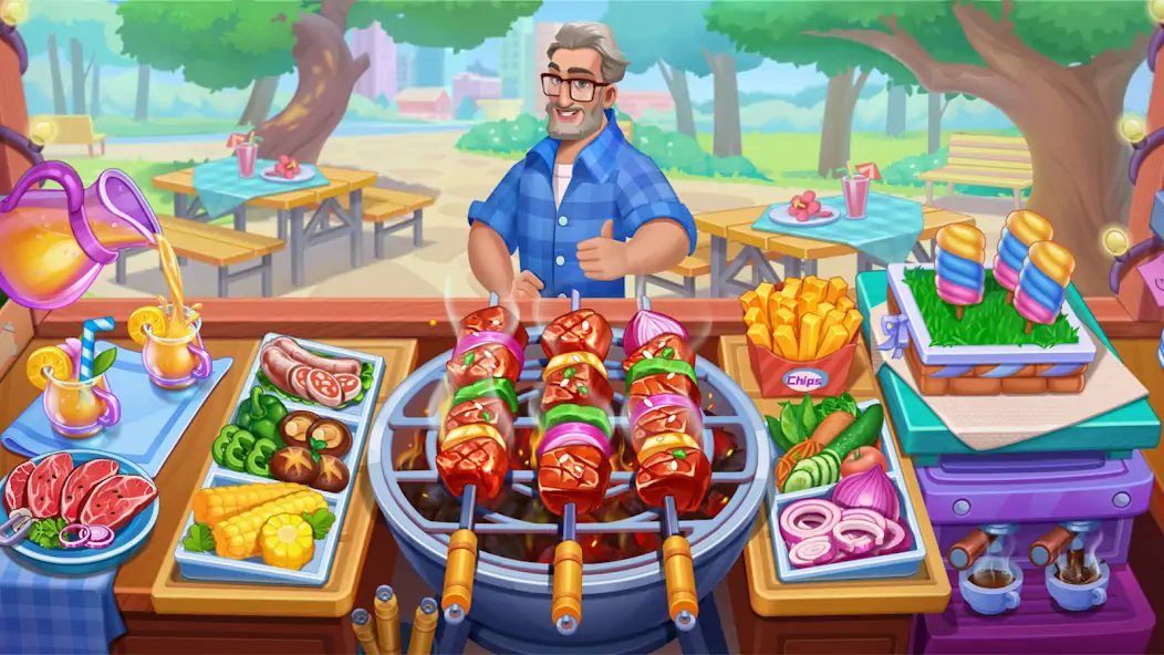 Download Cooking Town - Restaurant Game MOD [Unlimited money/gems] + MOD [Menu] APK for Android