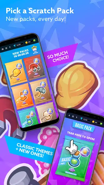 Download Bitcoin Scratch MOD [Unlimited money/gems] + MOD [Menu] APK for Android