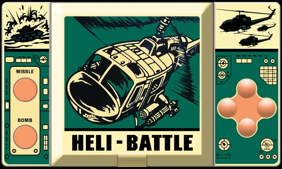 Download Heli Battle(80s Handheld Game) MOD [Unlimited money/gems] + MOD [Menu] APK for Android