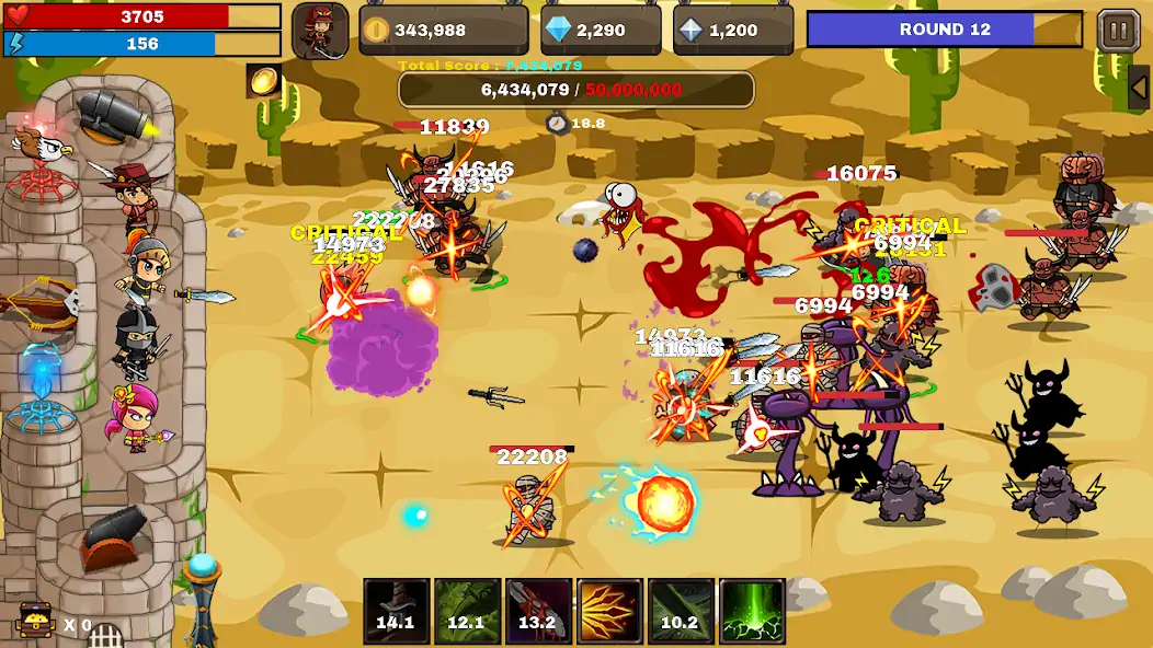 Download Final Castle Defence:Idle RPG MOD [Unlimited money] + MOD [Menu] APK for Android