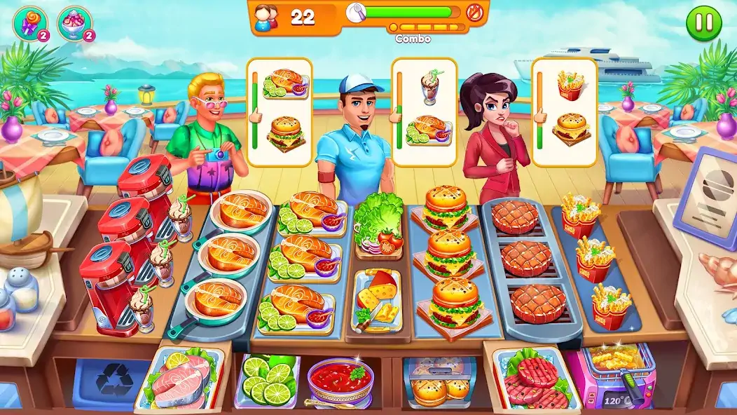 Download Cooking Restaurant Food Games MOD [Unlimited money/gems] + MOD [Menu] APK for Android