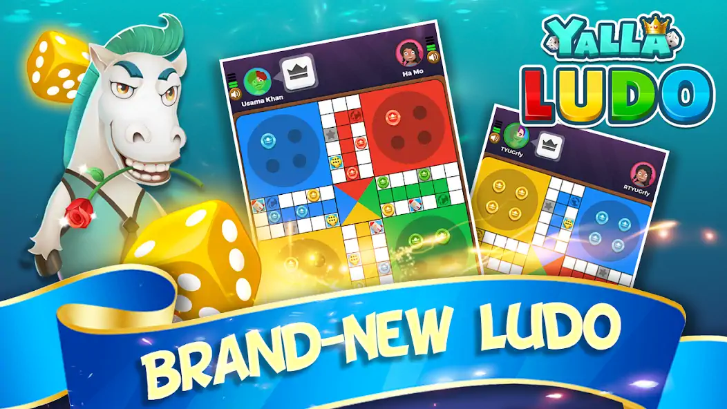 Download Yalla Ludo - Ludo&Domino MOD [Unlimited money/gems] + MOD [Menu] APK for Android