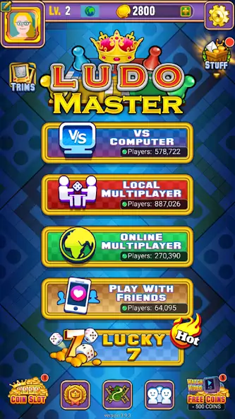 Download Ludo Master™ - Ludo Board Game MOD [Unlimited money/coins] + MOD [Menu] APK for Android