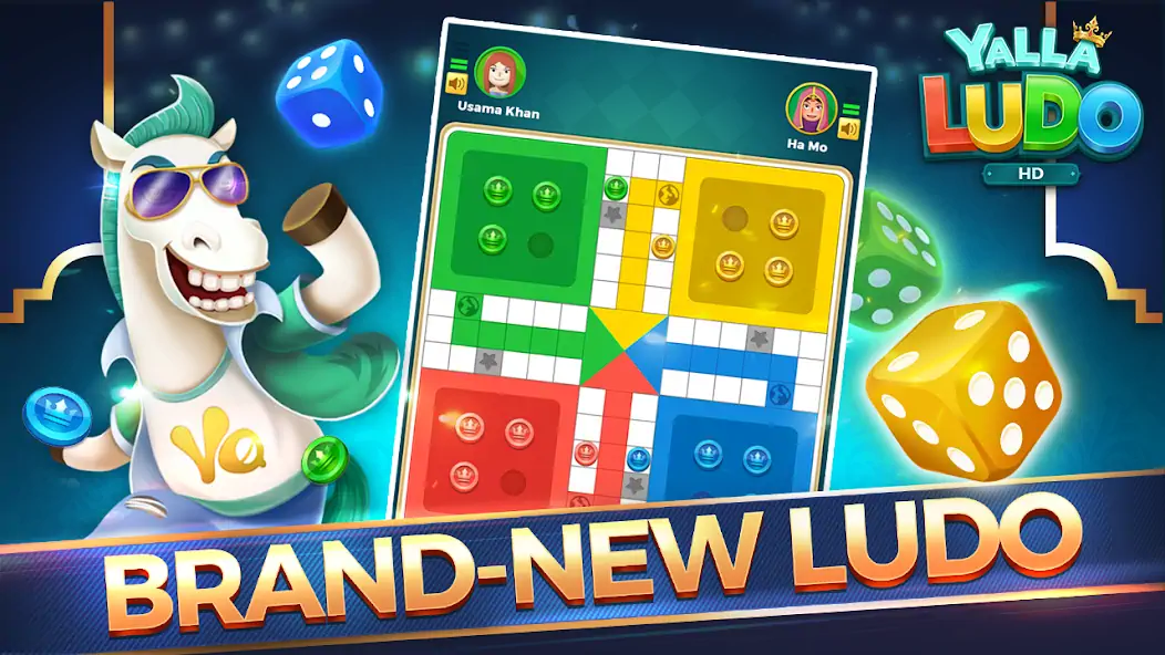 Download Yalla Ludo HD MOD [Unlimited money/coins] + MOD [Menu] APK for Android