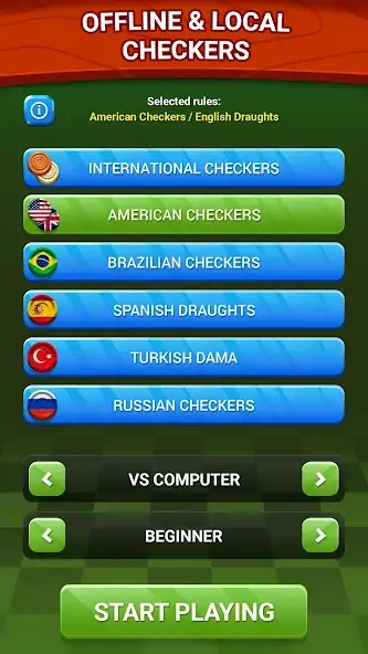 Download Checkers - Online & Offline MOD [Unlimited money/gems] + MOD [Menu] APK for Android