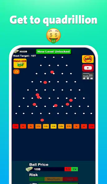 Download Plinko : Ball Falling MOD [Unlimited money] + MOD [Menu] APK for Android