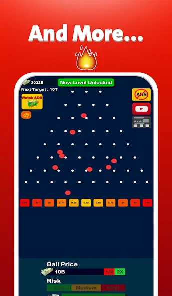 Download Plinko : Ball Falling MOD [Unlimited money] + MOD [Menu] APK for Android