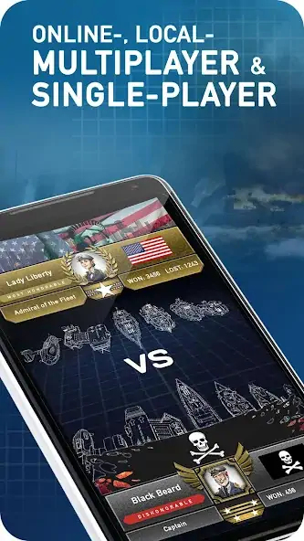 Download Fleet Battle - Sea Battle MOD [Unlimited money/coins] + MOD [Menu] APK for Android
