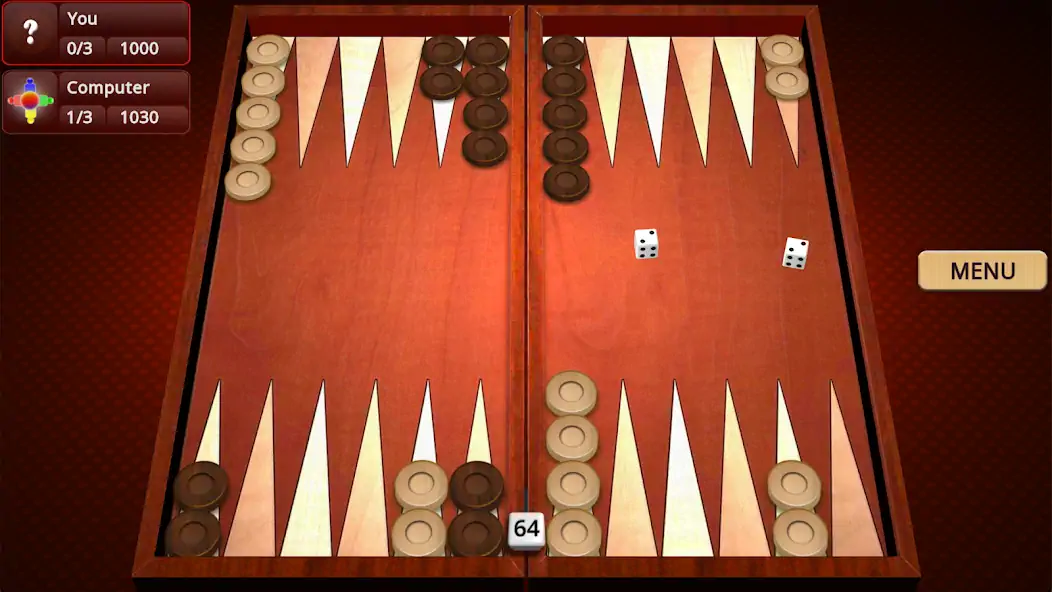 Download Backgammon Mighty MOD [Unlimited money/gems] + MOD [Menu] APK for Android