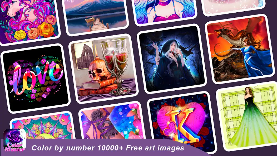 Download Color Master - Color by Number MOD [Unlimited money] + MOD [Menu] APK for Android