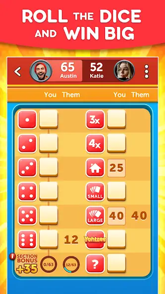 Download YAHTZEE With Buddies Dice Game MOD [Unlimited money] + MOD [Menu] APK for Android