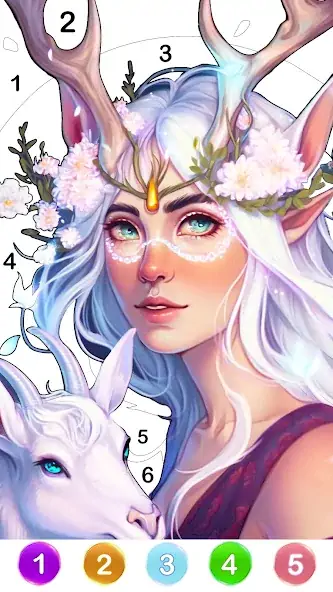 Download Fantasy Color- Coloring Games MOD [Unlimited money] + MOD [Menu] APK for Android