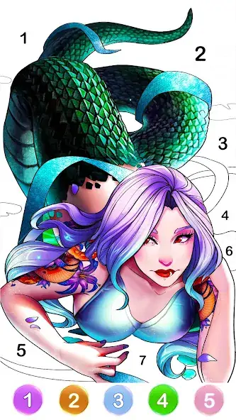 Download Fantasy Color- Coloring Games MOD [Unlimited money] + MOD [Menu] APK for Android