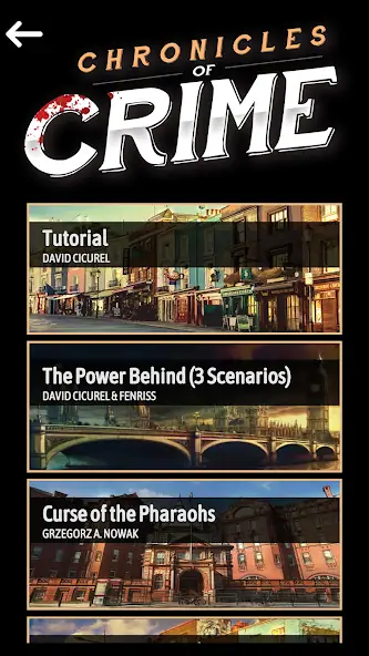 Download Chronicles of Crime MOD [Unlimited money] + MOD [Menu] APK for Android