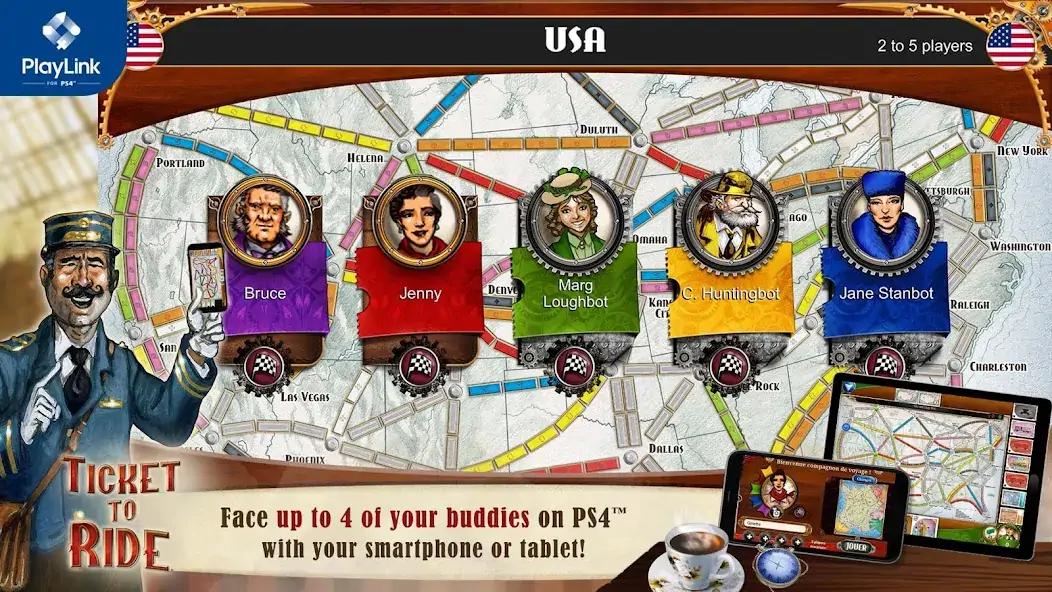 Download Ticket to Ride for PlayLink MOD [Unlimited money/coins] + MOD [Menu] APK for Android