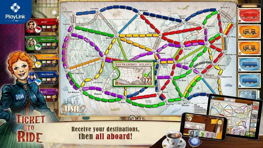 Download Ticket to Ride for PlayLink MOD [Unlimited money/coins] + MOD [Menu] APK for Android