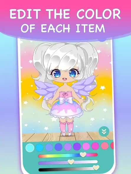 Download Chibi Dress Up Games for Girls MOD [Unlimited money] + MOD [Menu] APK for Android