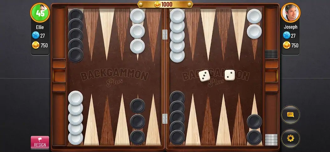 Download Backgammon Plus - Board Game MOD [Unlimited money/gems] + MOD [Menu] APK for Android