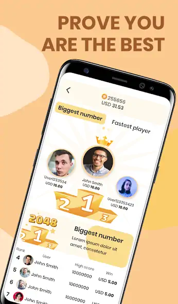 Download 2048 - Solve and earn money! MOD [Unlimited money] + MOD [Menu] APK for Android