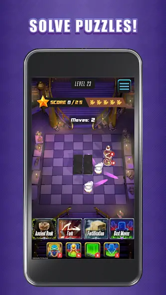 Download Triplekades: Chess Puzzle MOD [Unlimited money/gems] + MOD [Menu] APK for Android