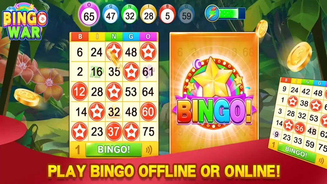 Download Bingo War -Bingo Games At Home MOD [Unlimited money] + MOD [Menu] APK for Android