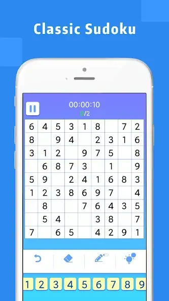 Download Sudoku - Classic Sudoku Puzzle MOD [Unlimited money] + MOD [Menu] APK for Android