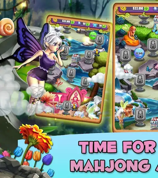 Download Mahjong Magic: Fairy King MOD [Unlimited money] + MOD [Menu] APK for Android