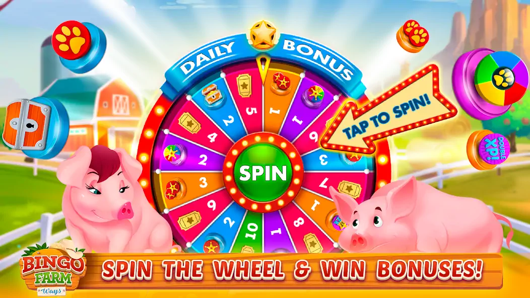 Download Bingo Farm Ways: Bingo Games MOD [Unlimited money/coins] + MOD [Menu] APK for Android