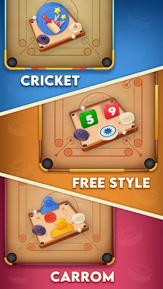 Download Carrom Cricket: Premier League MOD [Unlimited money/coins] + MOD [Menu] APK for Android