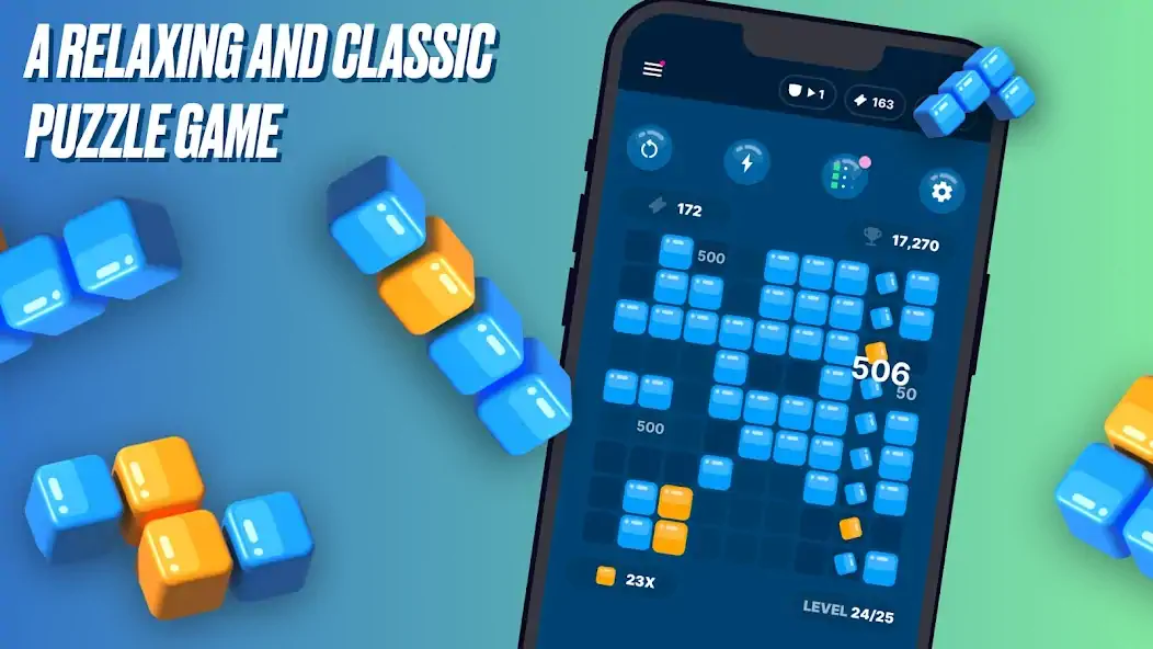 Download Tetro Tiles - Puzzle Blocks MOD [Unlimited money/gems] + MOD [Menu] APK for Android