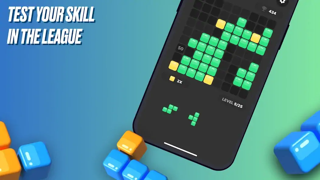 Download Tetro Tiles - Puzzle Blocks MOD [Unlimited money/gems] + MOD [Menu] APK for Android